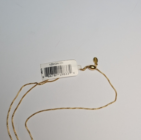 Alex and Ani Providence Endless Knot Gold Necklace With a Bag - Picture 6 of 9